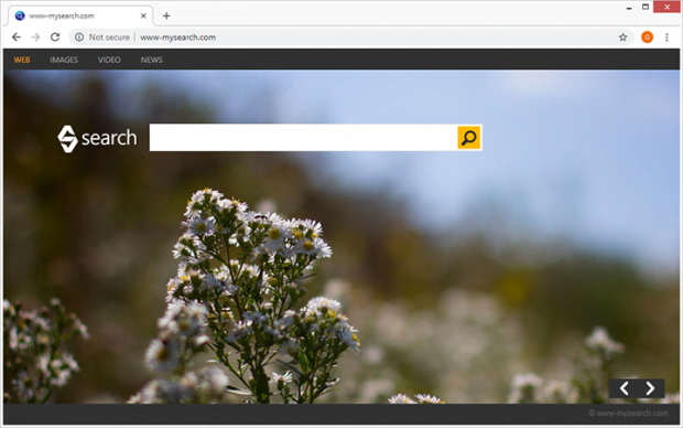Redirect virus forwarding traffic to a Bing copycat