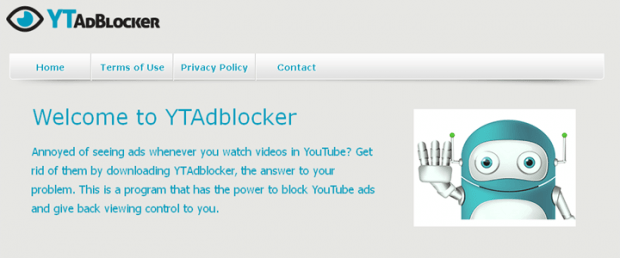 BloCkUTubeAD extension and the distributing website BloCkUTubeAD extension and the distributing website
