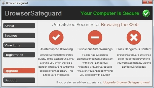 BrowserSafeguard app