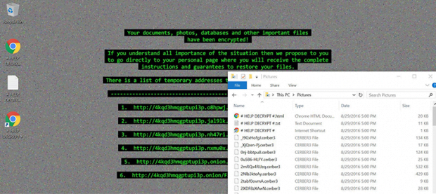 The aftermath of Cerber3 ransomware compromise The aftermath of Cerber3 ransomware compromise