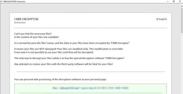 CRBR Encryptor’s _R_E_A_D___T_H_I_S___[random]_.hta ransom note