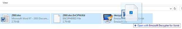 Drag and drop file pair onto decryptor GUI Drag and drop file pair onto decryptor GUI