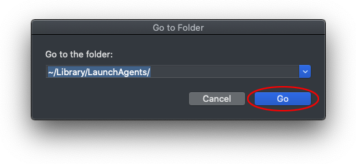 Go to the Folder