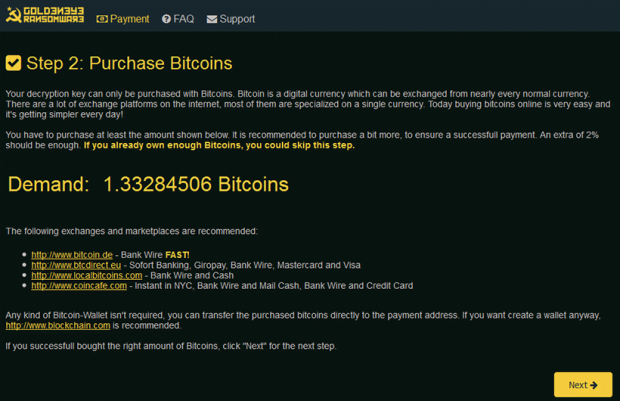 Goldeneye payment page Goldeneye payment page