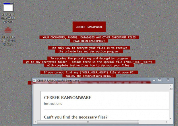 Cerber ransomware _HELP_HELP_HELP variant Cerber ransomware _HELP_HELP_HELP variant