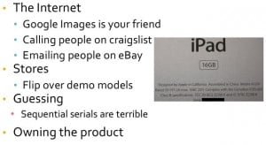 How do people get serial numbers?