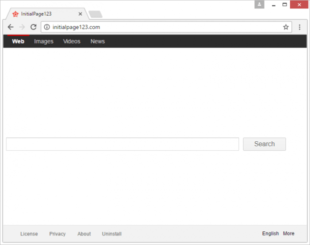 Initialpage123.com hijacker takes over web browsers on target PC Initialpage123.com hijacker takes over web browsers on target PC