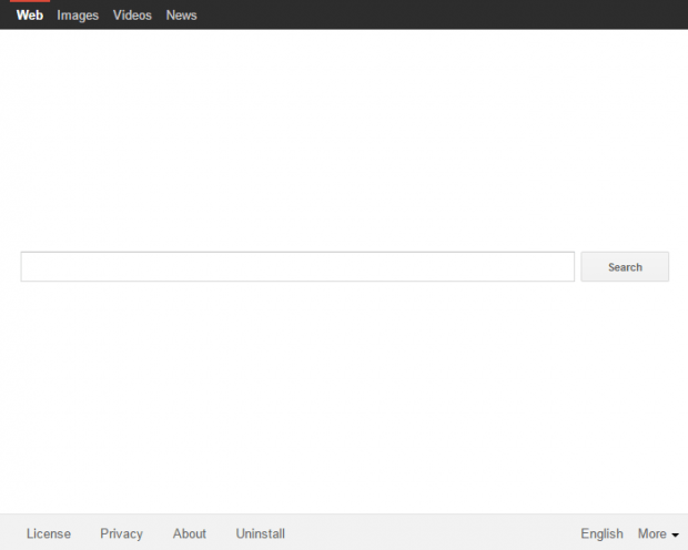 Homepage of istartpageing.com used for further traffic forwarding