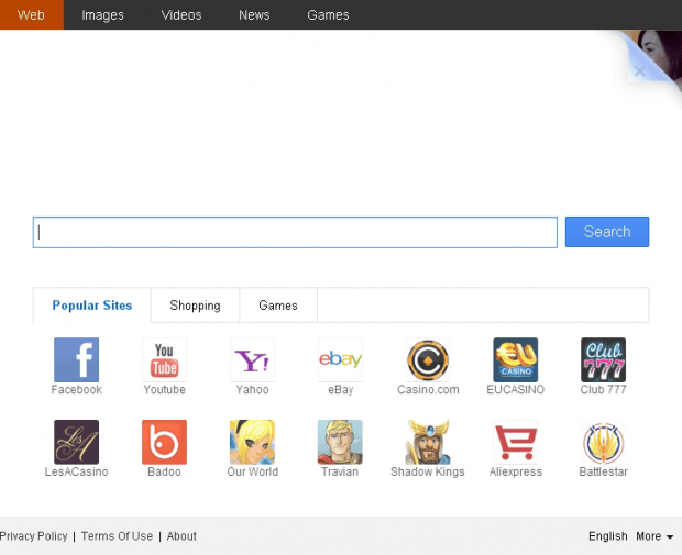 Landing page for iStartSurf adware campaign