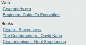 Resources to review