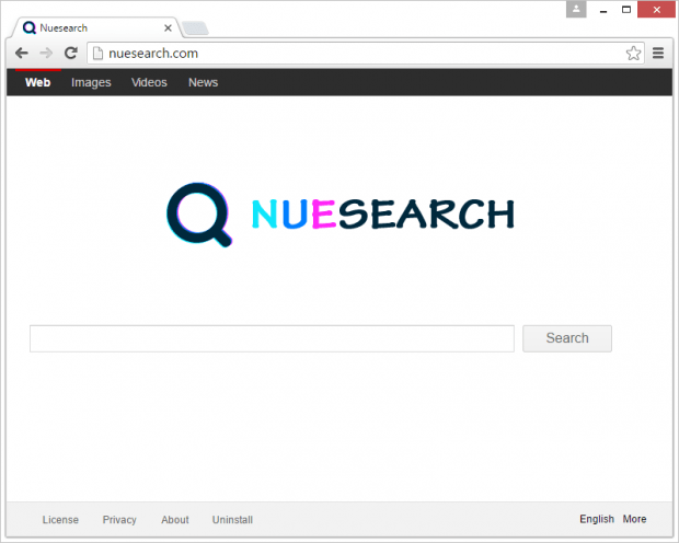 Nuesearch.com takes over web browsers on a PC Nuesearch.com takes over web browsers on a PC