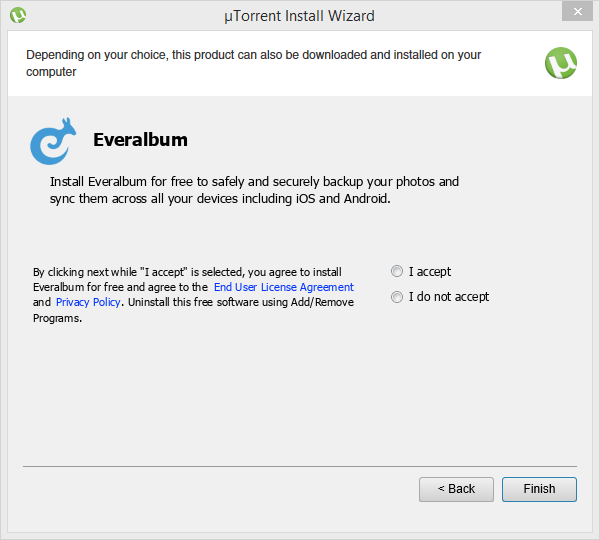 Tricky setup client distributing Everalbum as a bundle Tricky setup client distributing Everalbum as a bundle
