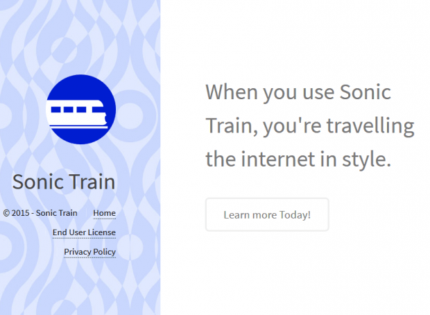 Whatever its site says, Sonic Train is not there to facilitate anything online Whatever its site says, Sonic Train is not there to facilitate anything online