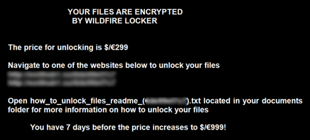 BMP version of ransomware alert BMP version of ransomware alert